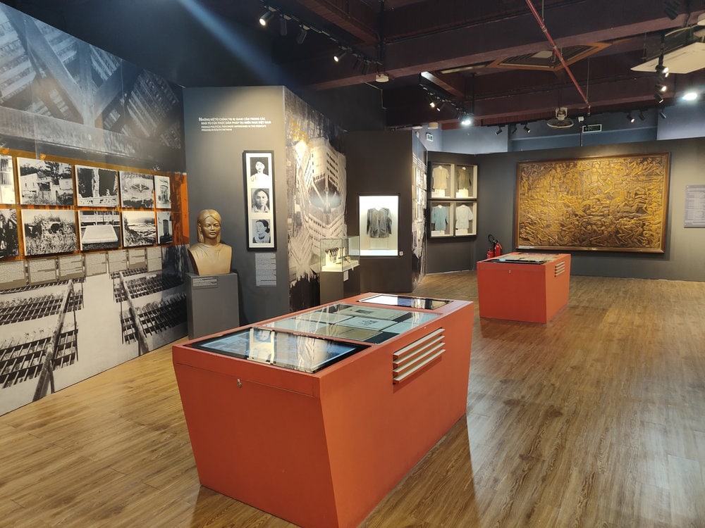 A museum filled with historical essence, celebrating the strength and grace of Vietnamese women